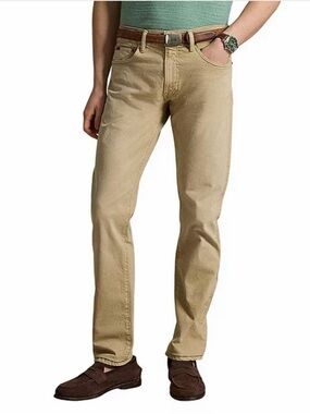 Polo Ralph Lauren Varick Slim Straight Khaki Pants 30x30 Stretch New